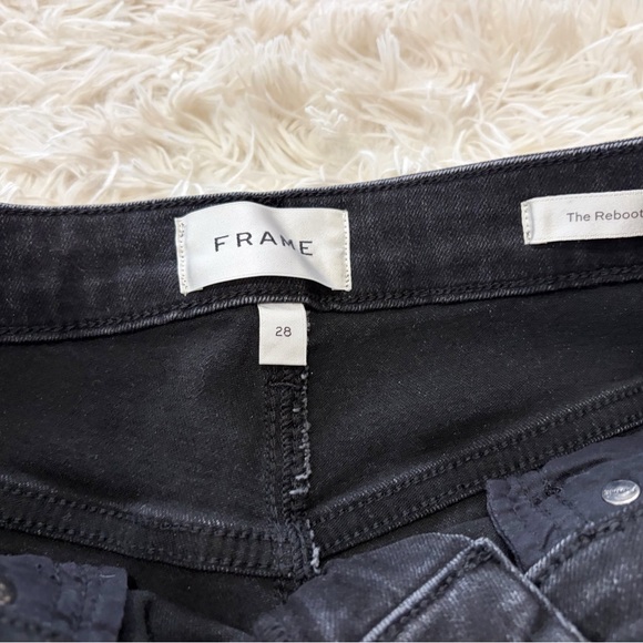 Frame The Reboot Bootcut Pants - size 28 - black - Picture 7 of 9